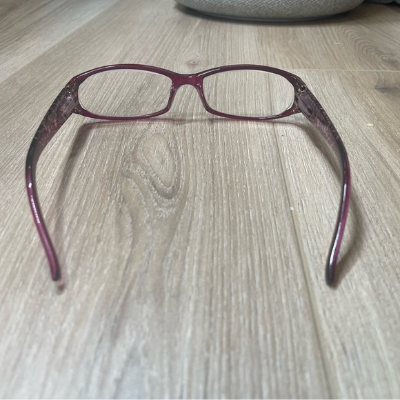 Foster Grant Women's Readers‎ Glasses in Burgundy with case - Picture 3 of 7